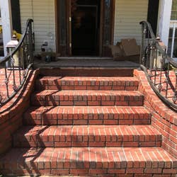 a reviewer photo of the same steps now clean