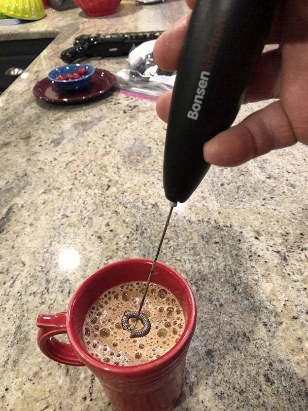 Multicolor Milk Frother Handheld Electric Coffee Blender - Confront Digital