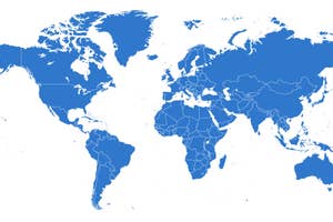 A world map