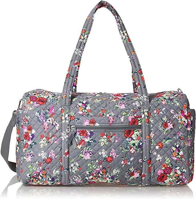 floral tote bag