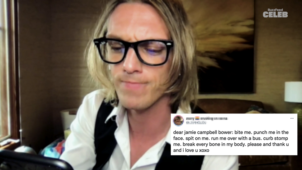 Stranger Things Star Jamie Campbell Bower Thirst Tweets