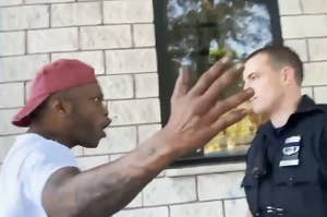 Styles P yells at a cop