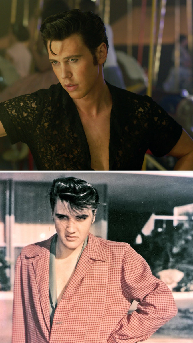 austin and elvis with the same stare