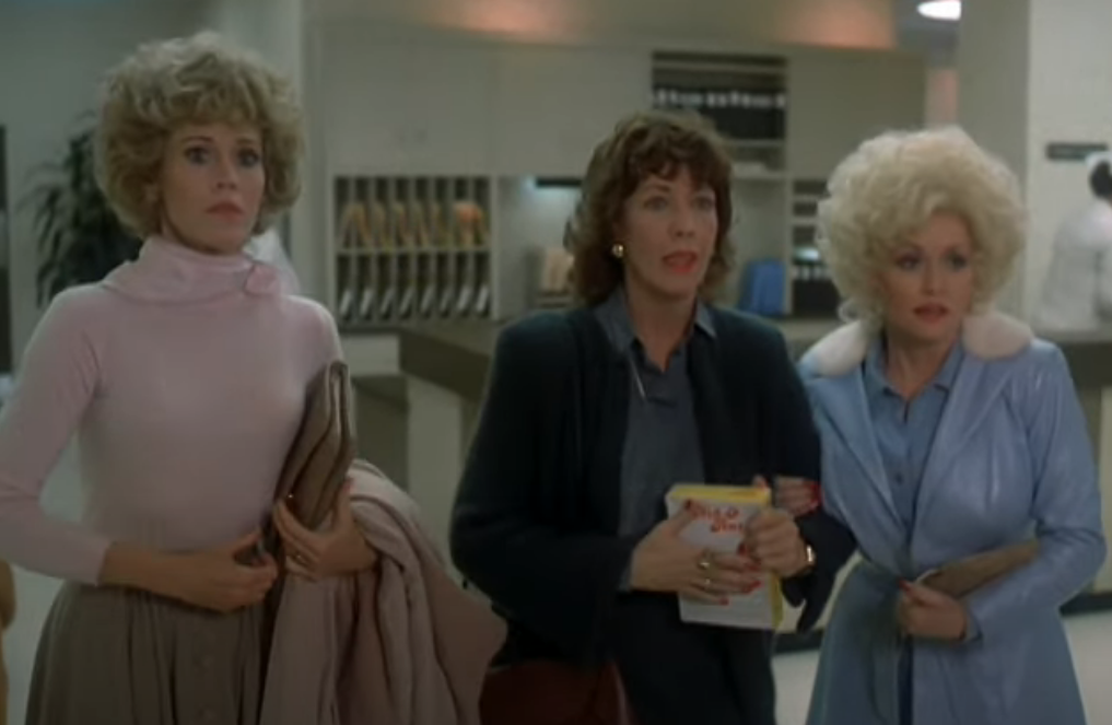 Judy, Violet, and Doralee in the office
