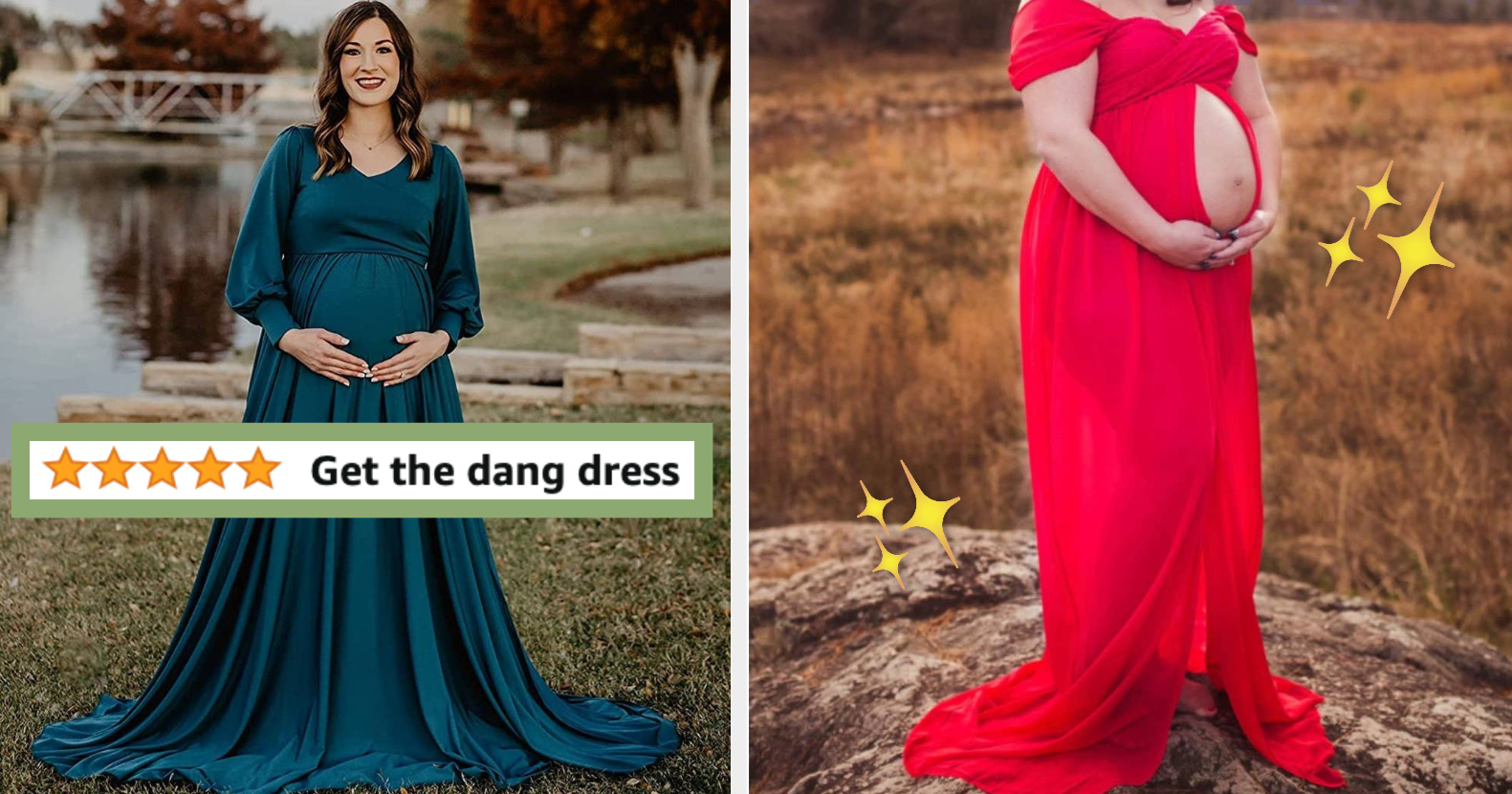 Simple Ways to Choose Maternity Photoshoot Dresses