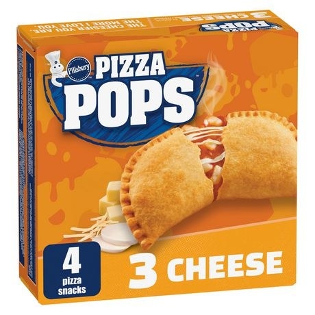 Box of pizza pops - 3 cheese flavour
