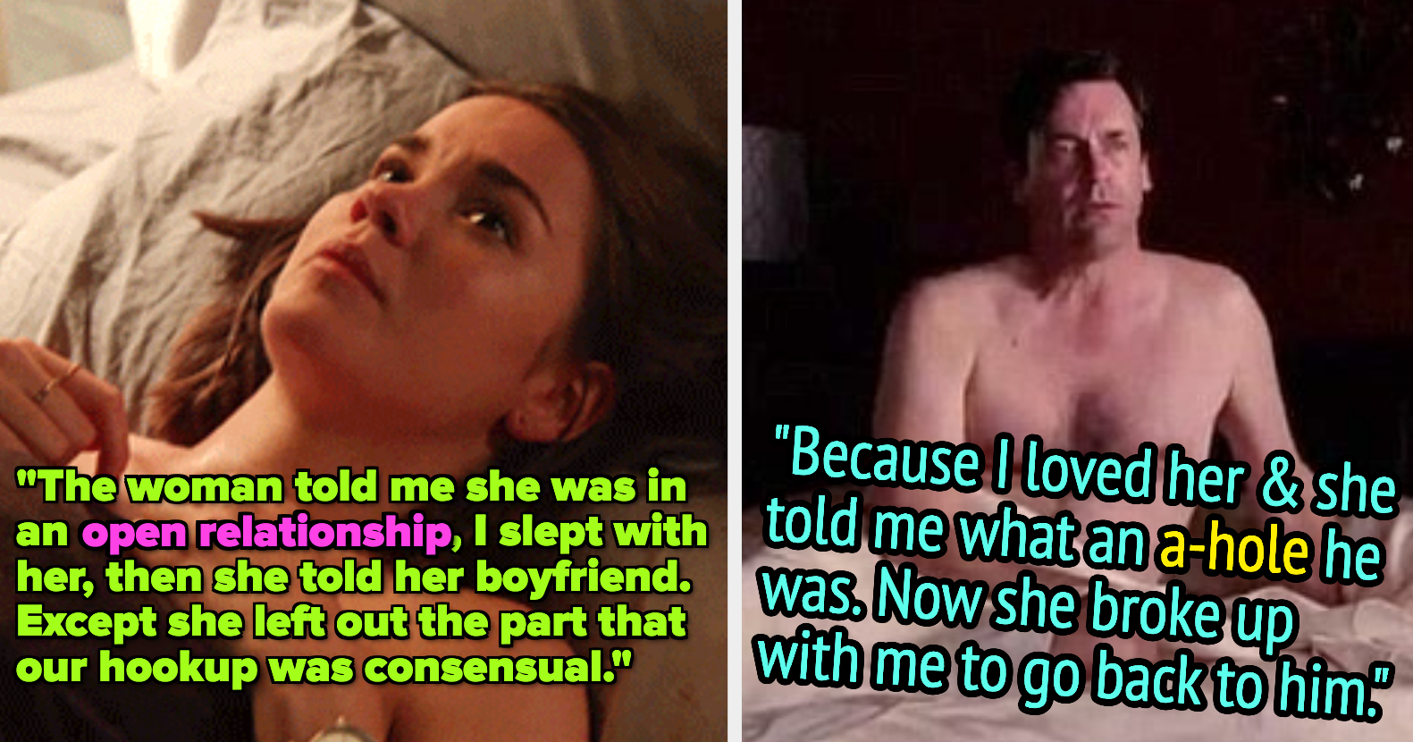 People Are Sharing Why They Slept With Someone Who Was In A Relationship