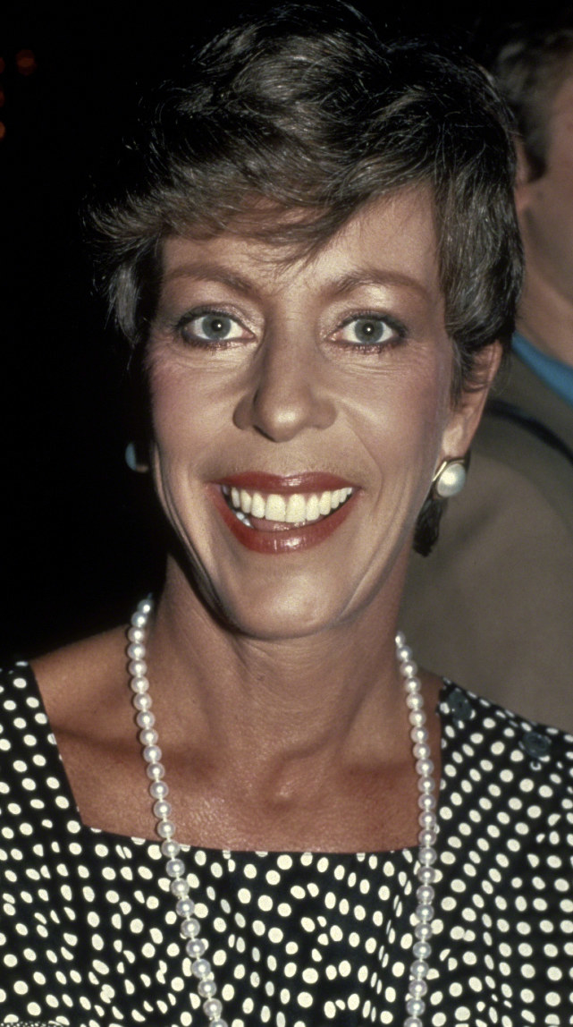 Picture of Burnett in 1982 in New York City