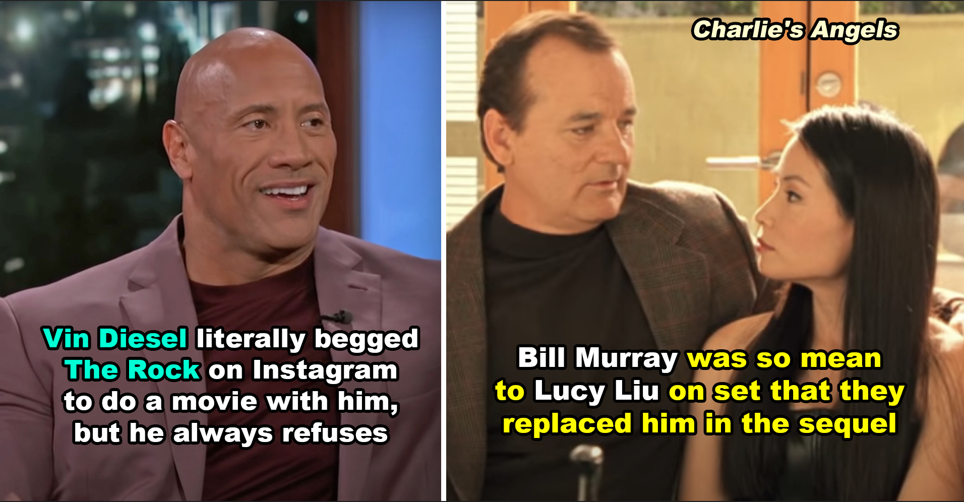 Lucy Liu Fisting Squirting Porn - 20 Actors Who Refuse To Work With Each Other
