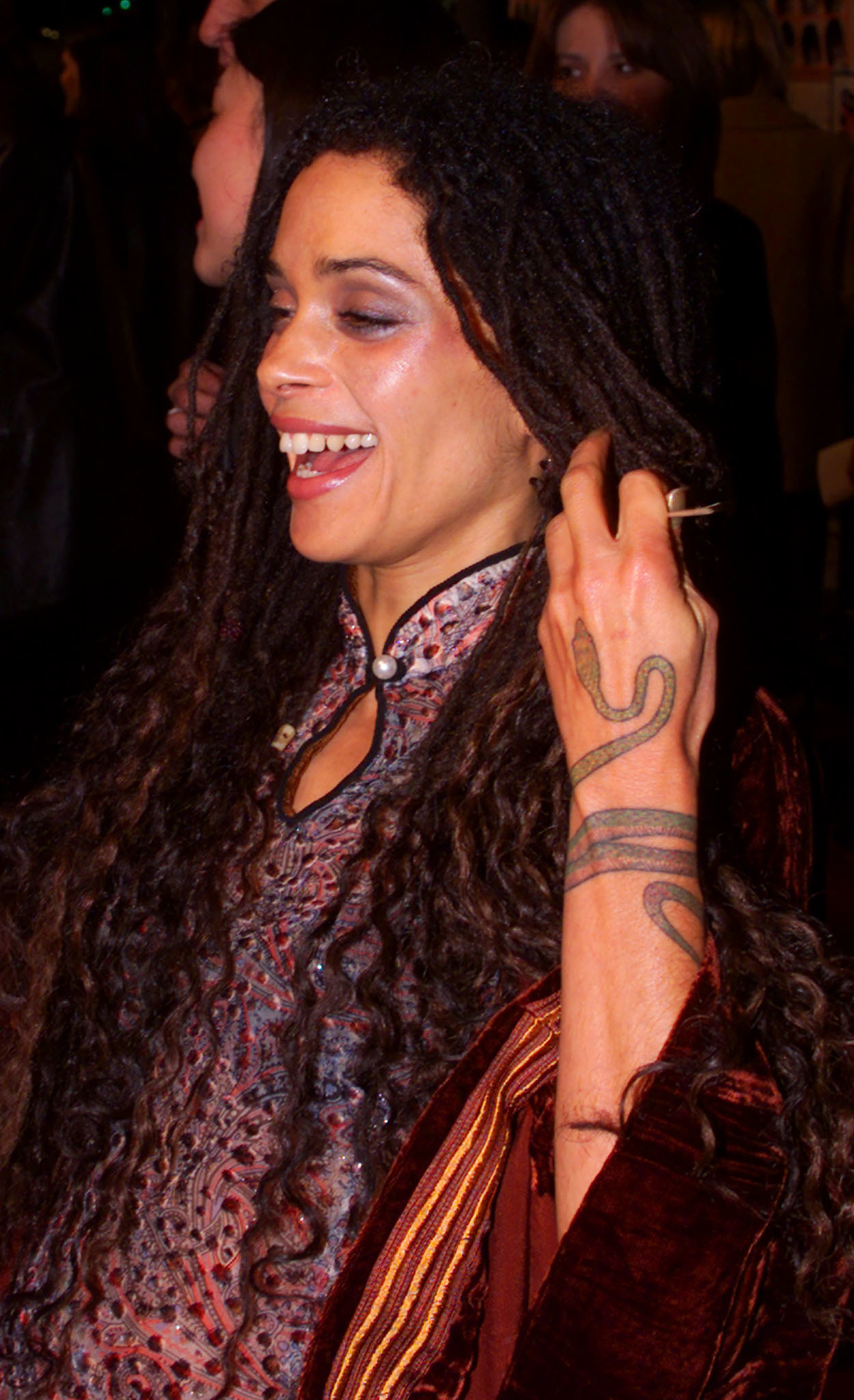 Actress Lisa Bonet, one of the stars of the new film &quot;High Fidelity&quot; poses at the film&#x27;s premiere