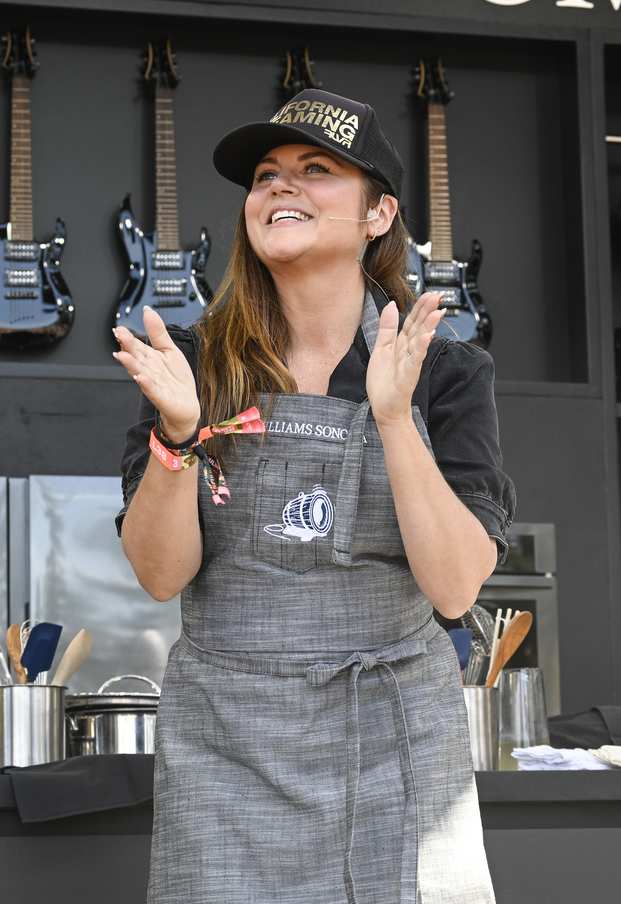 Actress Tiffani Thiessen on the Culinary Stage on Day 3 of BottleRock Napa