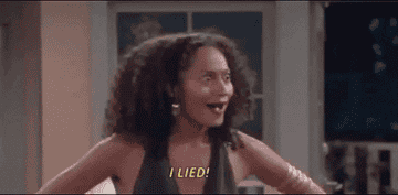 Joan from &quot;Girlfriends&quot; saying &quot;I lied!&quot;