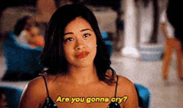 Jane from &quot;Jane the Virgin&quot; asking &quot;Are you gonna cry?&quot;