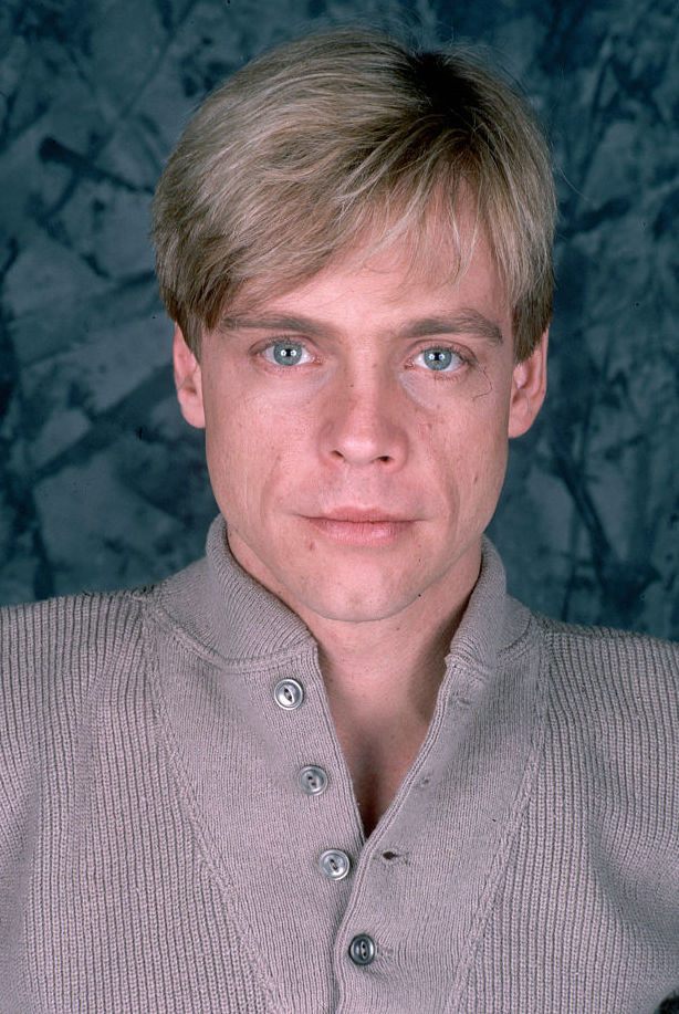 Hamill posing for a portrait in the early &#x27;80s