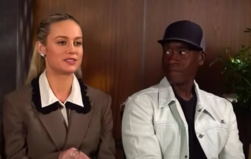 don looking at brie during an interview