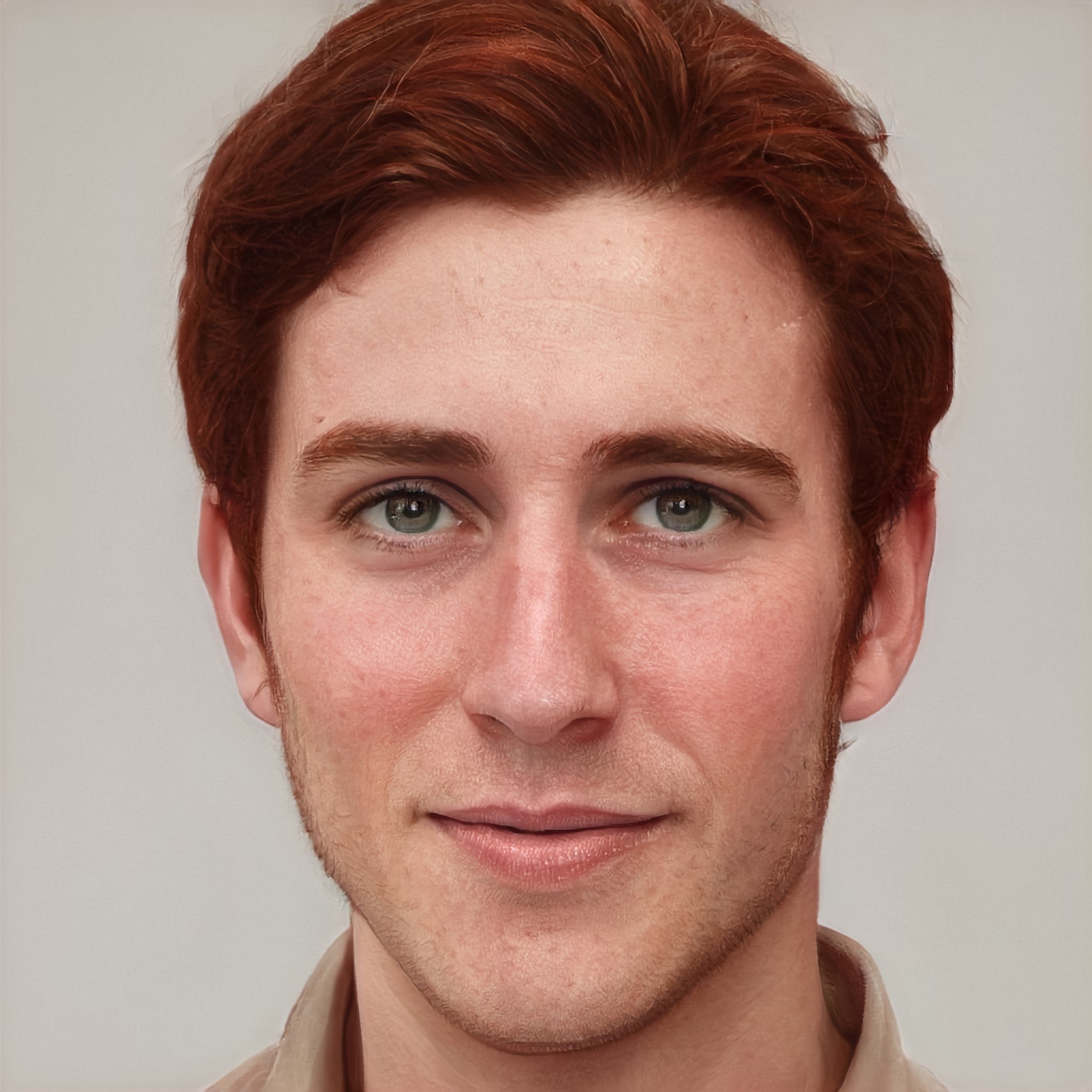 prince with freckles, light eyes, and red hair