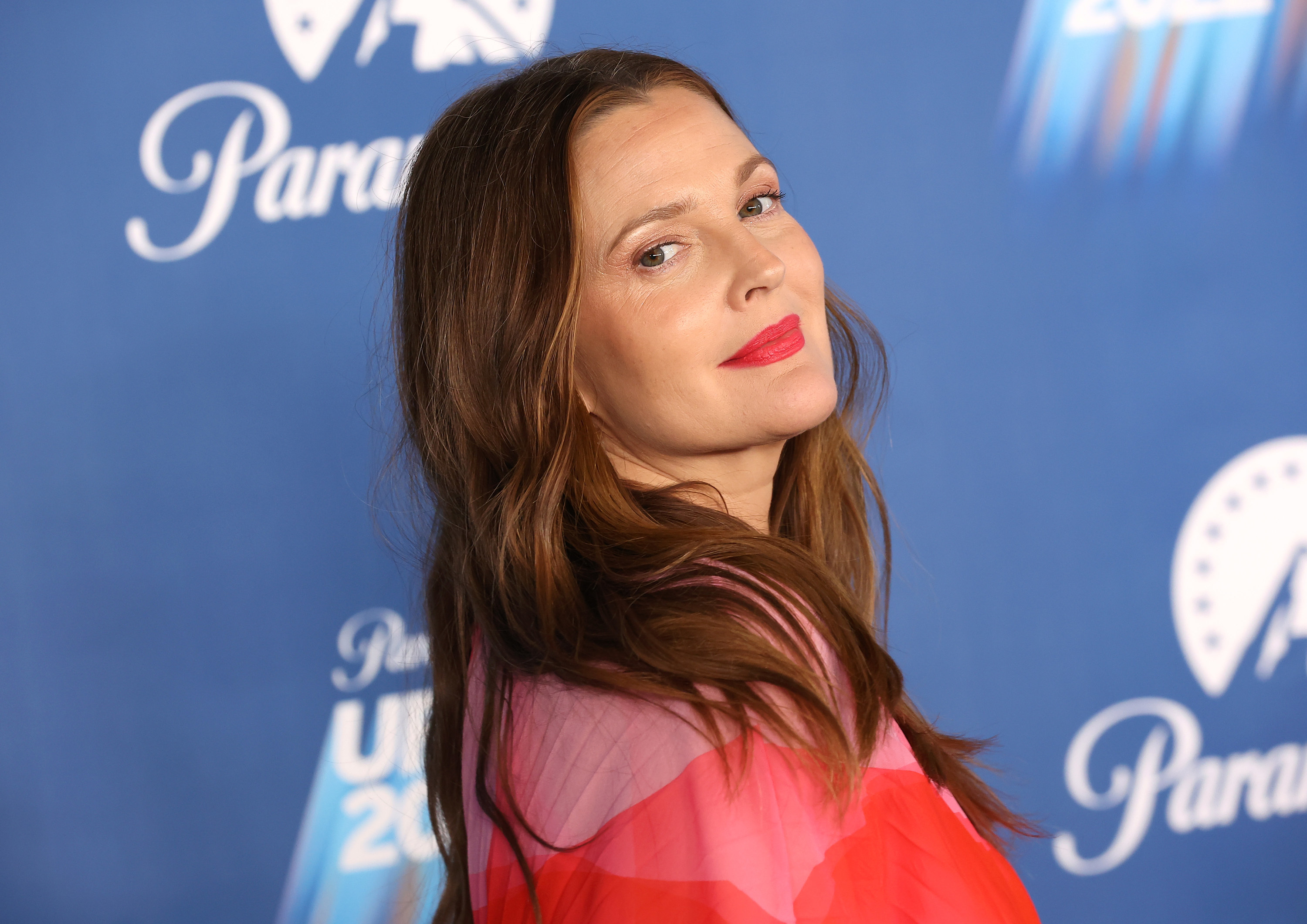 Drew Barrymore attends the 2022 Paramount Upfront at 666 Madison Avenue