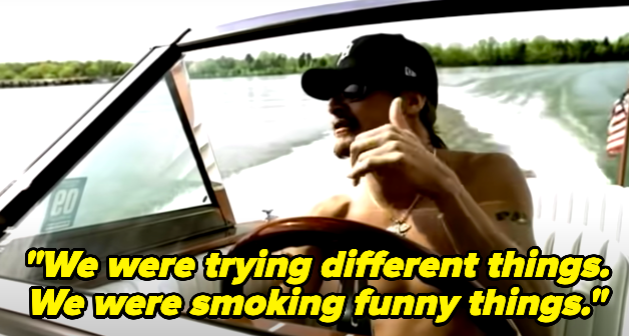 &quot;We were trying different things, We were smoking funny things.&quot;