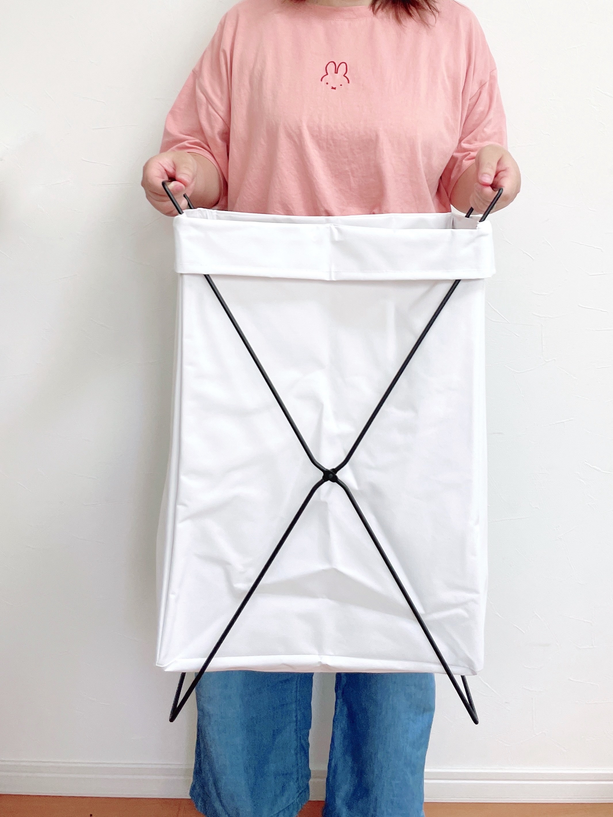 ニトリのオススメの洗濯グッズ「ミッフィーのランドリーバスケット」