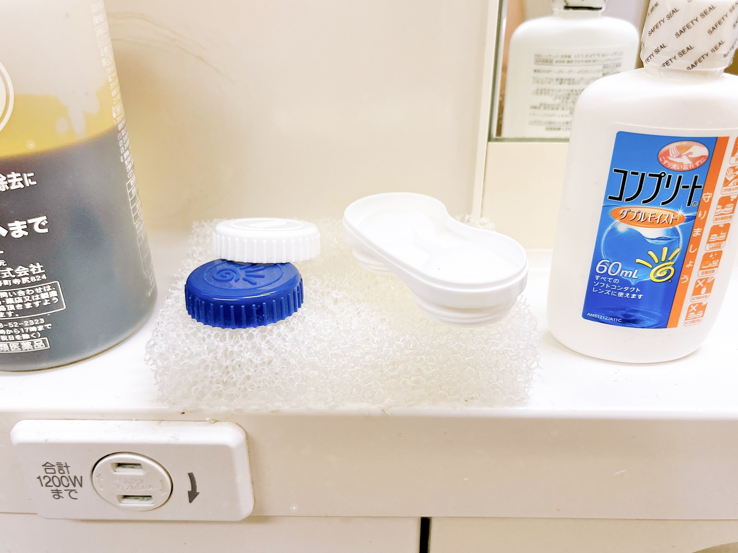 Seria(セリア)のおススメ便利アイテム「水キレの良い石けん置きスポンジ」