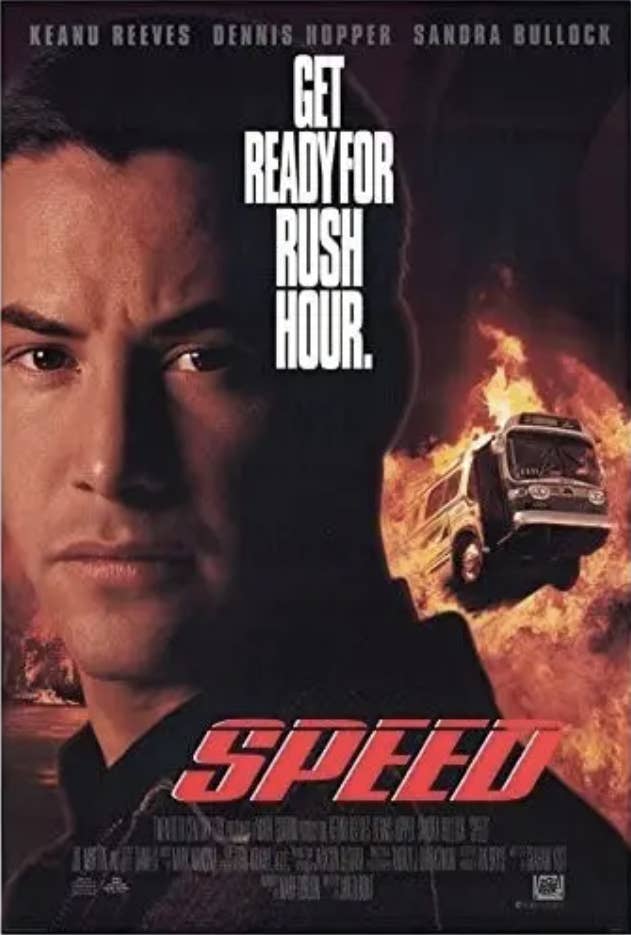 Movie poster for &quot;Speed.&quot;