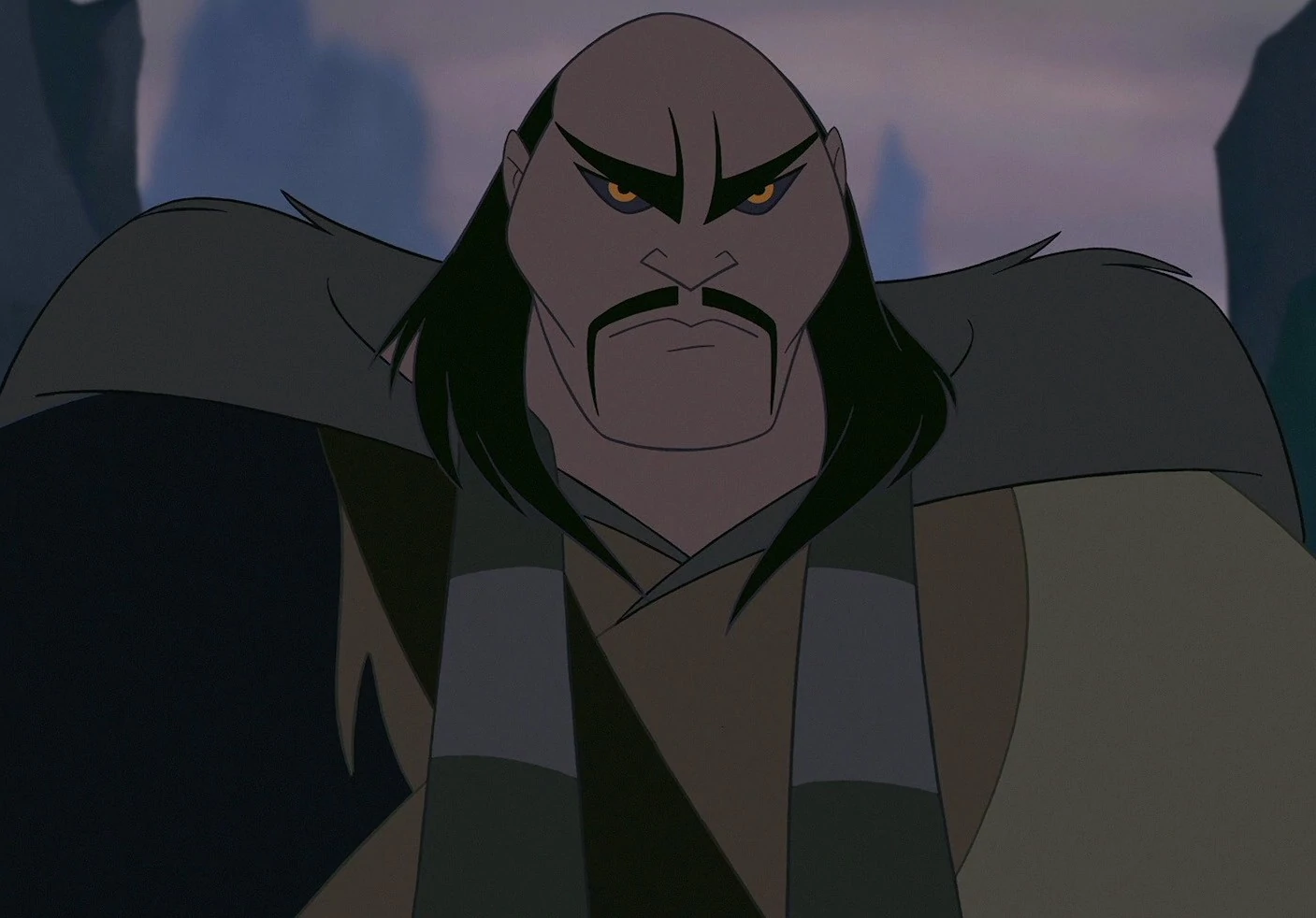 shan yu frowning scarily