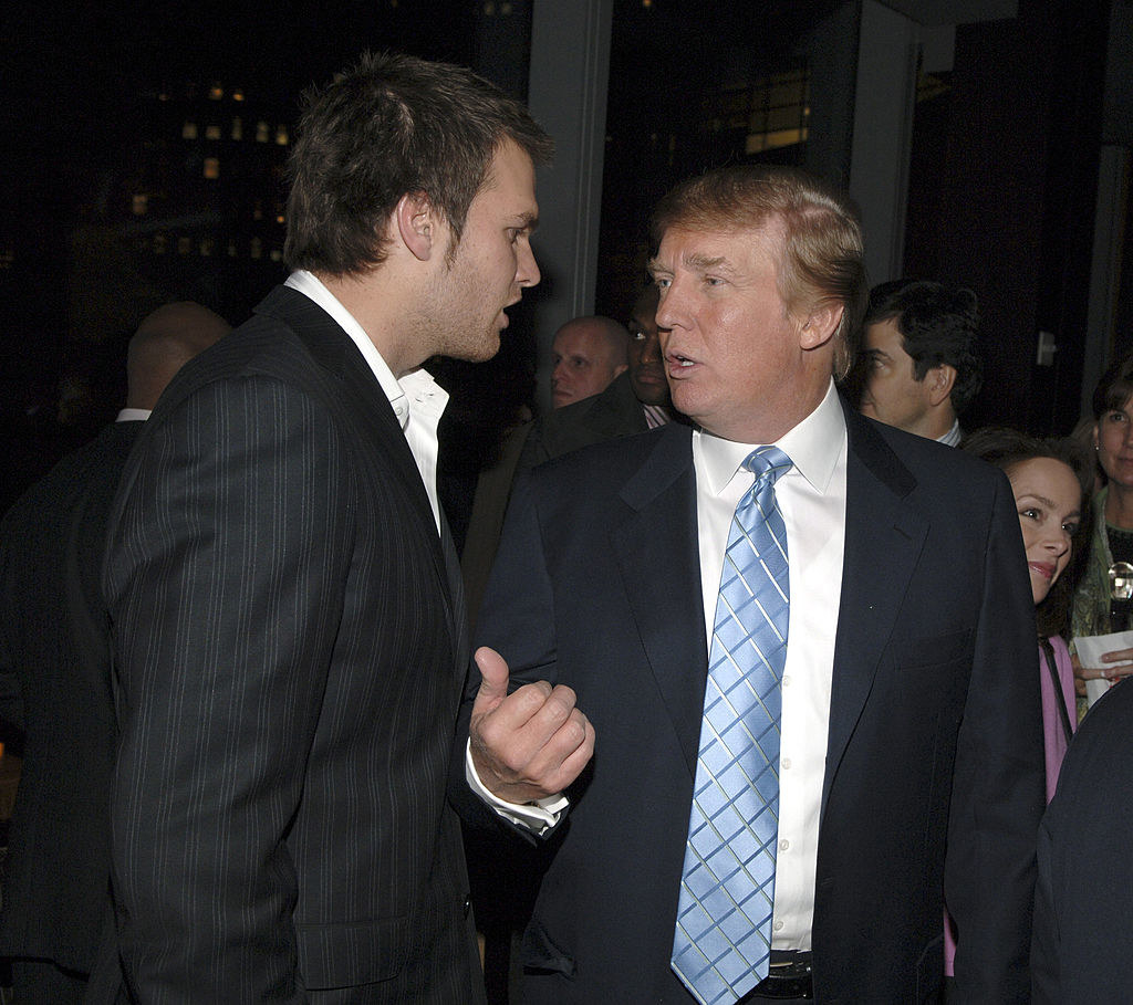 tom and trump at an event