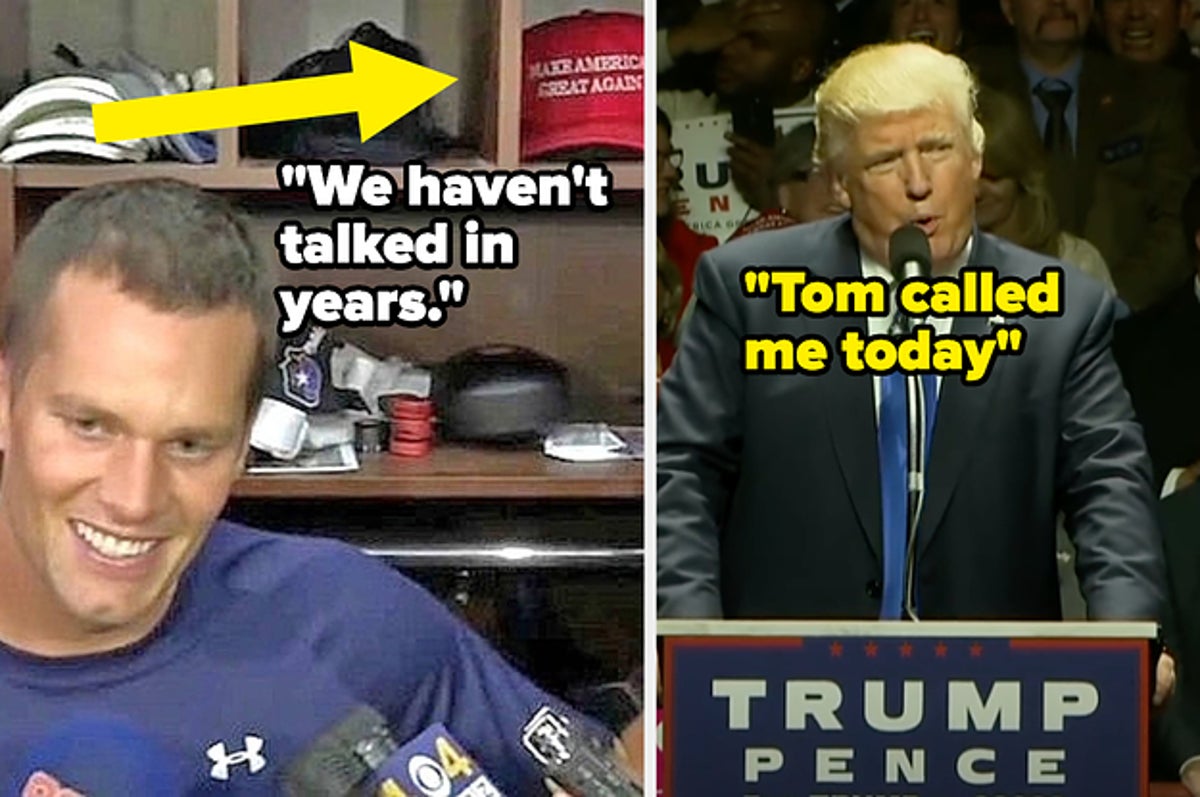 Tom Brady Says His Friendship with Donald Trump Was 'Mischaracterized'