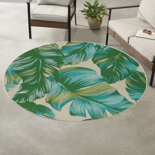 The tropical area rug