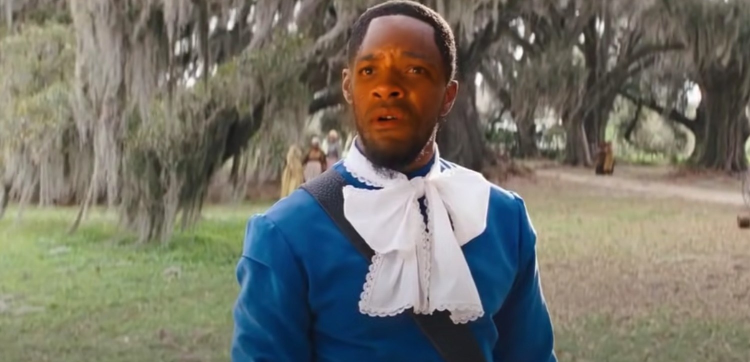 Jamie Foxx image of Django Unchained replaced with face of Will Smith