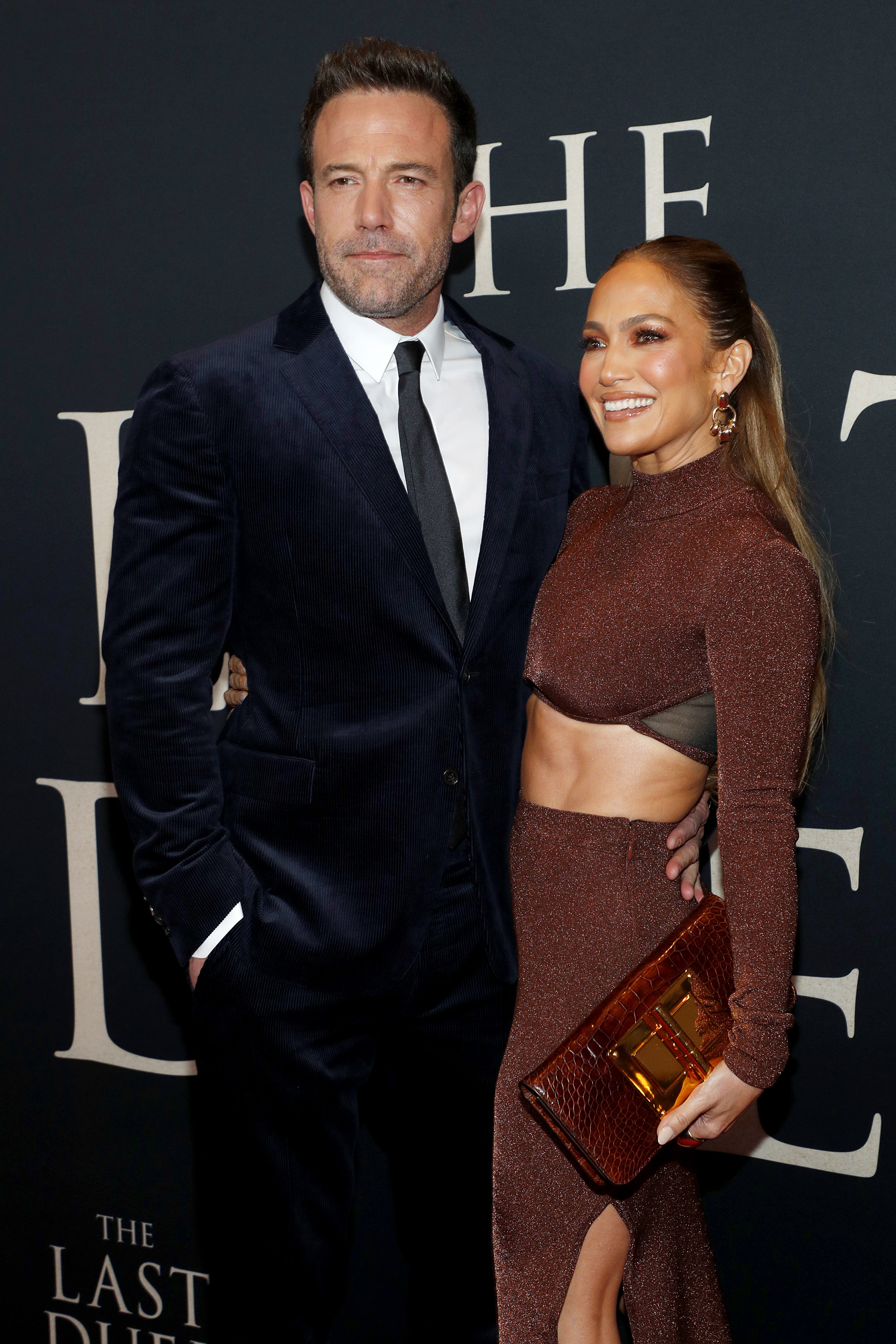 Ben Affleck and Jennifer Lopez