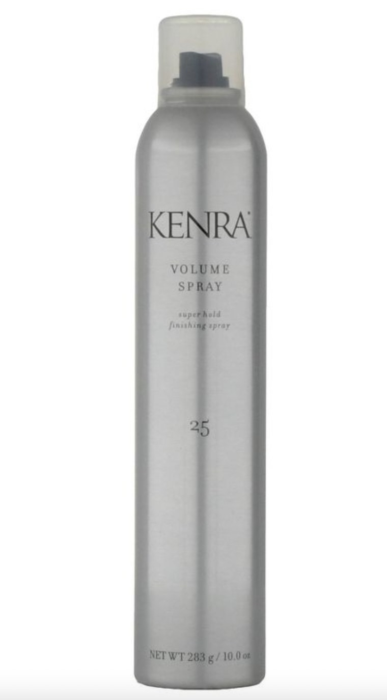 A bottle of stronghold hairspray