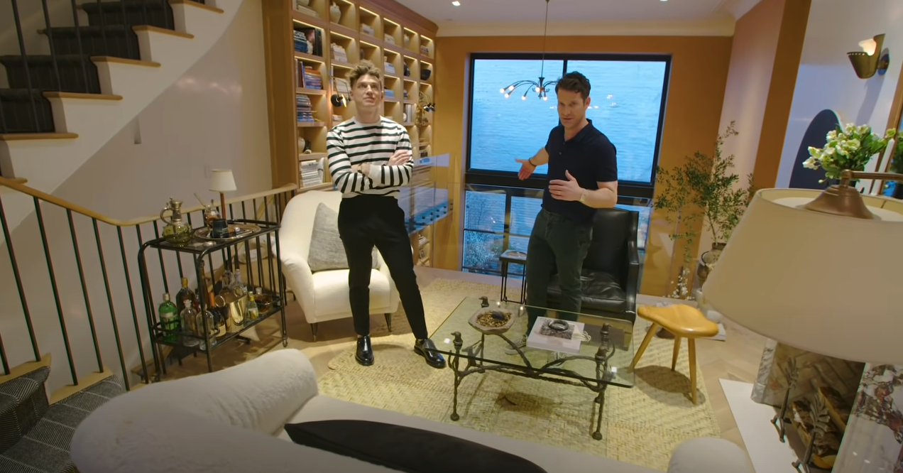 Jeremiah Brent and Nate Berkus in their home