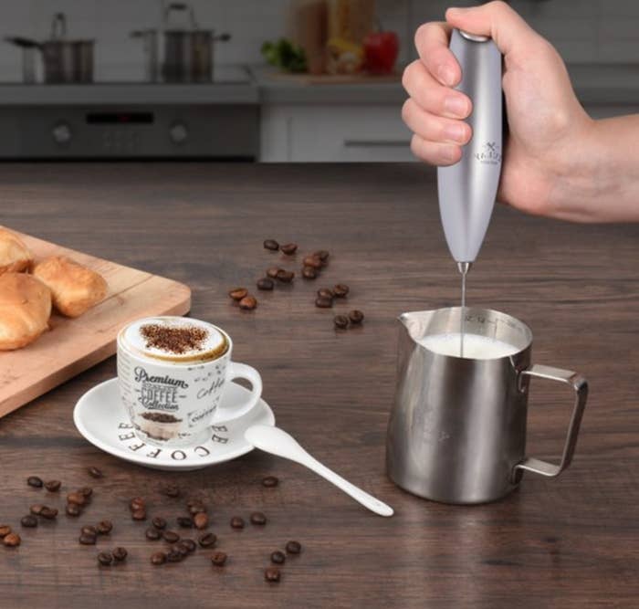the milk frother