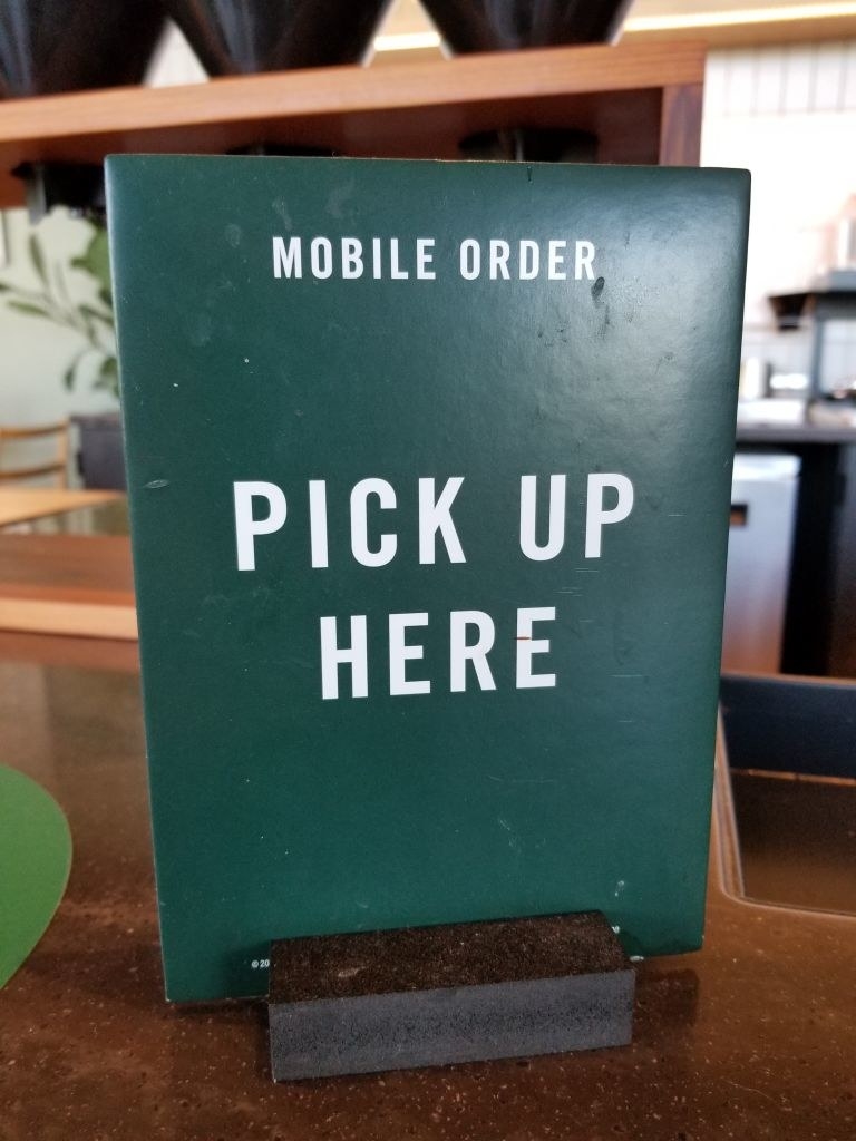 sign for mobile orders