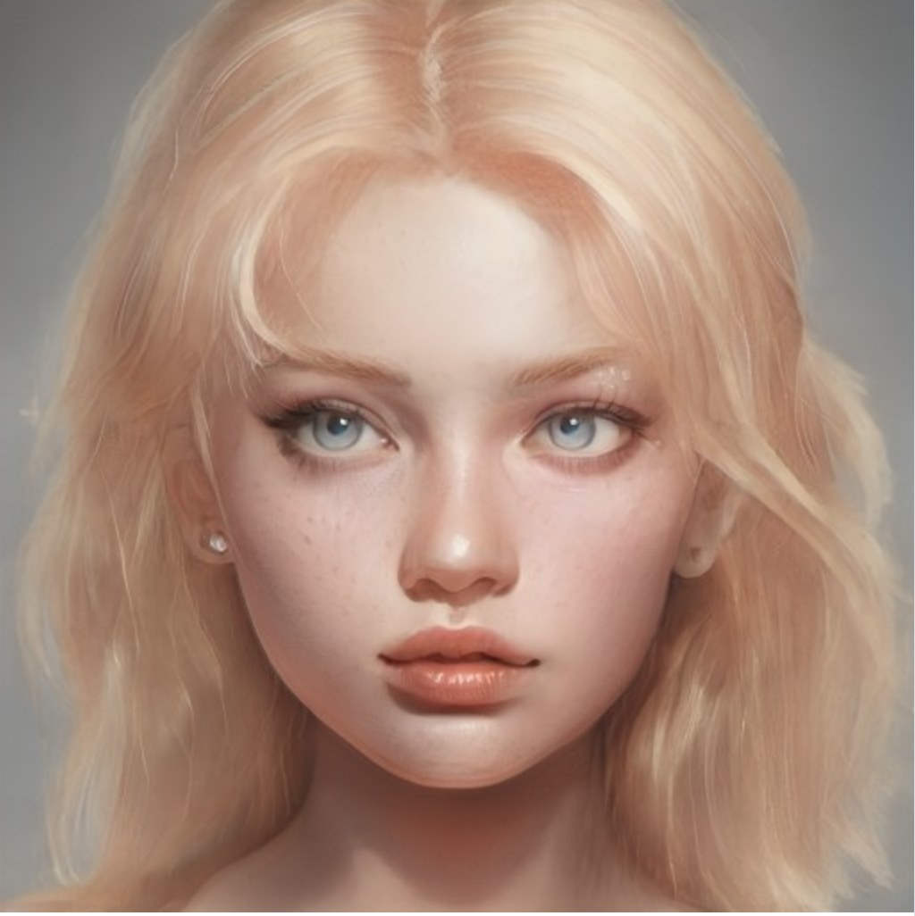 AI recreation of book character