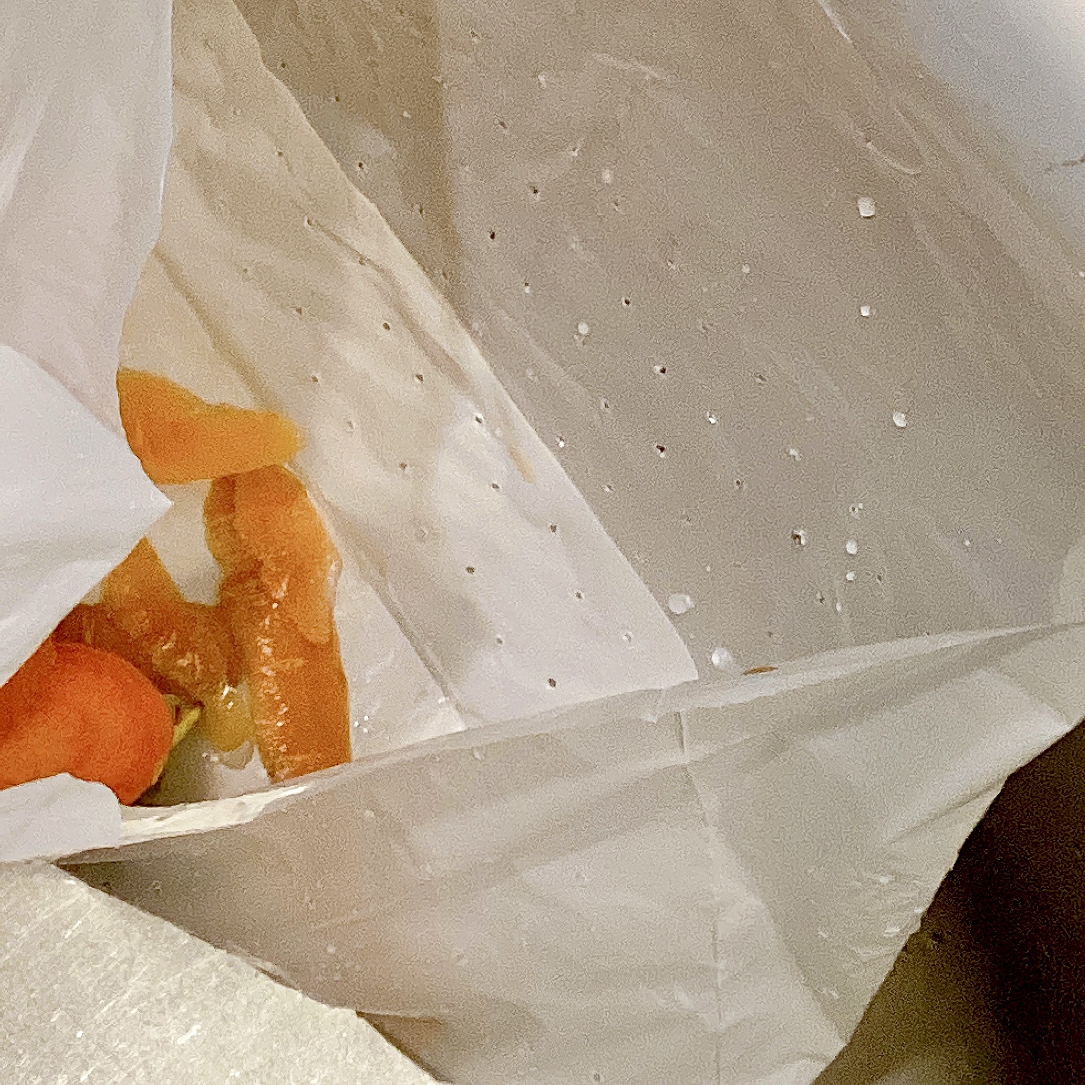 3COINS(スリーコインズ)で見つけた優秀グッズ「シンクにペタッと穴あきゴミ袋」