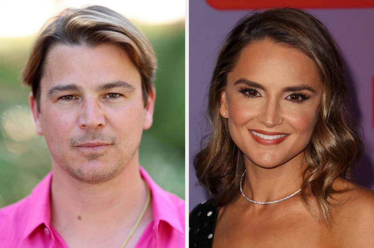 Josh Hartnett attends a photo session for Filming Italy on June 12, 2022, Rachael Leigh Cook poses at a &quot;He&#x27;s All That&quot; screening on August 25, 2021