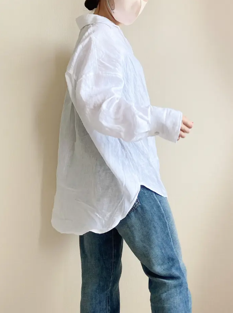 ZARA（ザラ）のレディースアイテム「ポケット付きリネンシャツ」通気性バツグンで夏の冷房対策にオススメのレディースアイテム