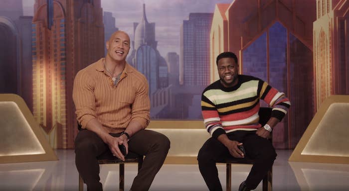 How Well Do Kevin Hart & The Rock Know Each Other? Watch this