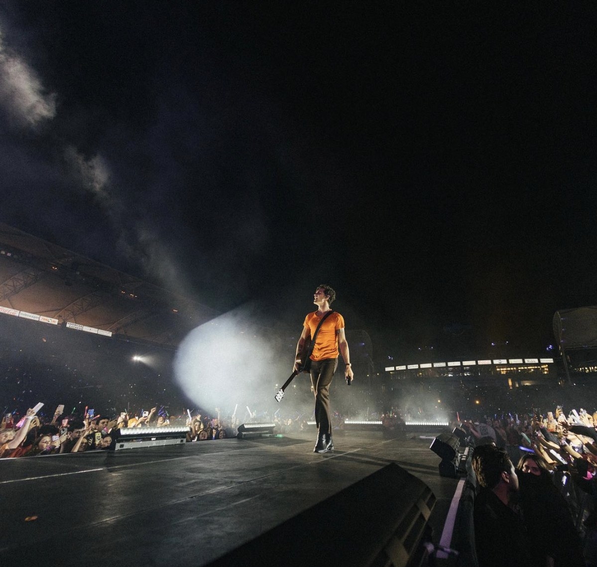 Shawn Mendes Music Singer Concert Orange Gun Violence Instagram