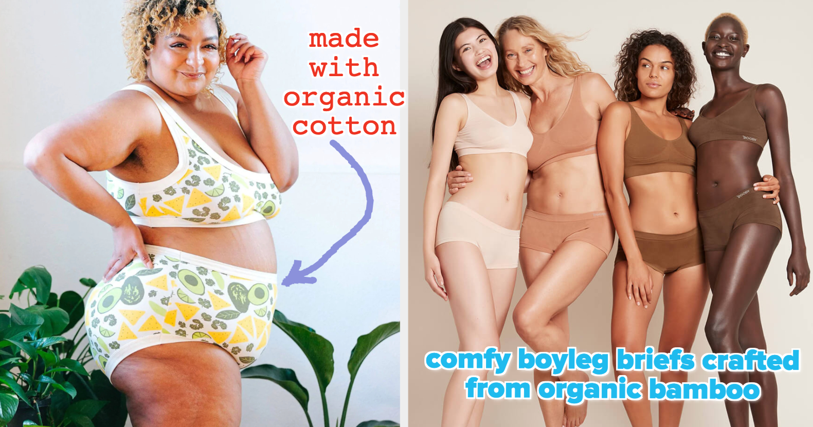 Pact Organic Cotton Bikini Style Underwear