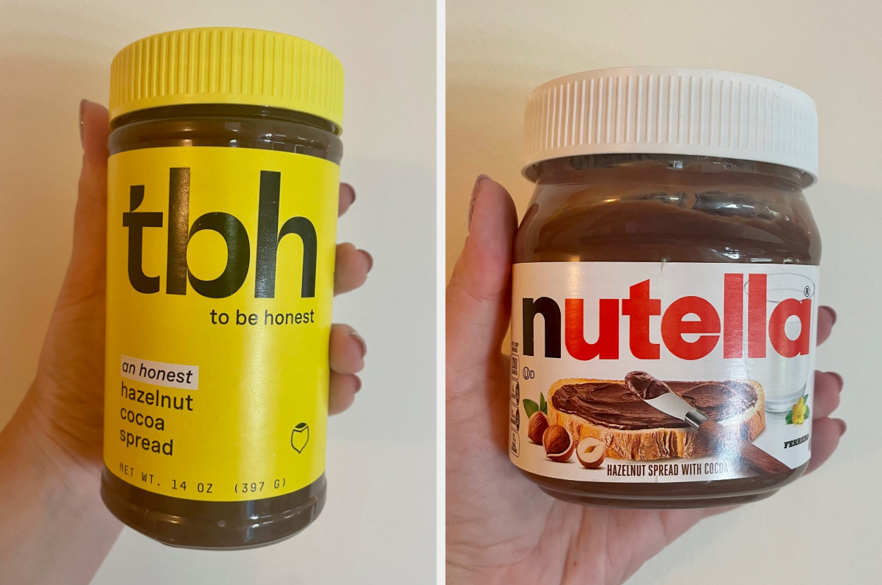 jar of TBH and Nutella