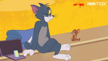 tom and jerry relaxing
