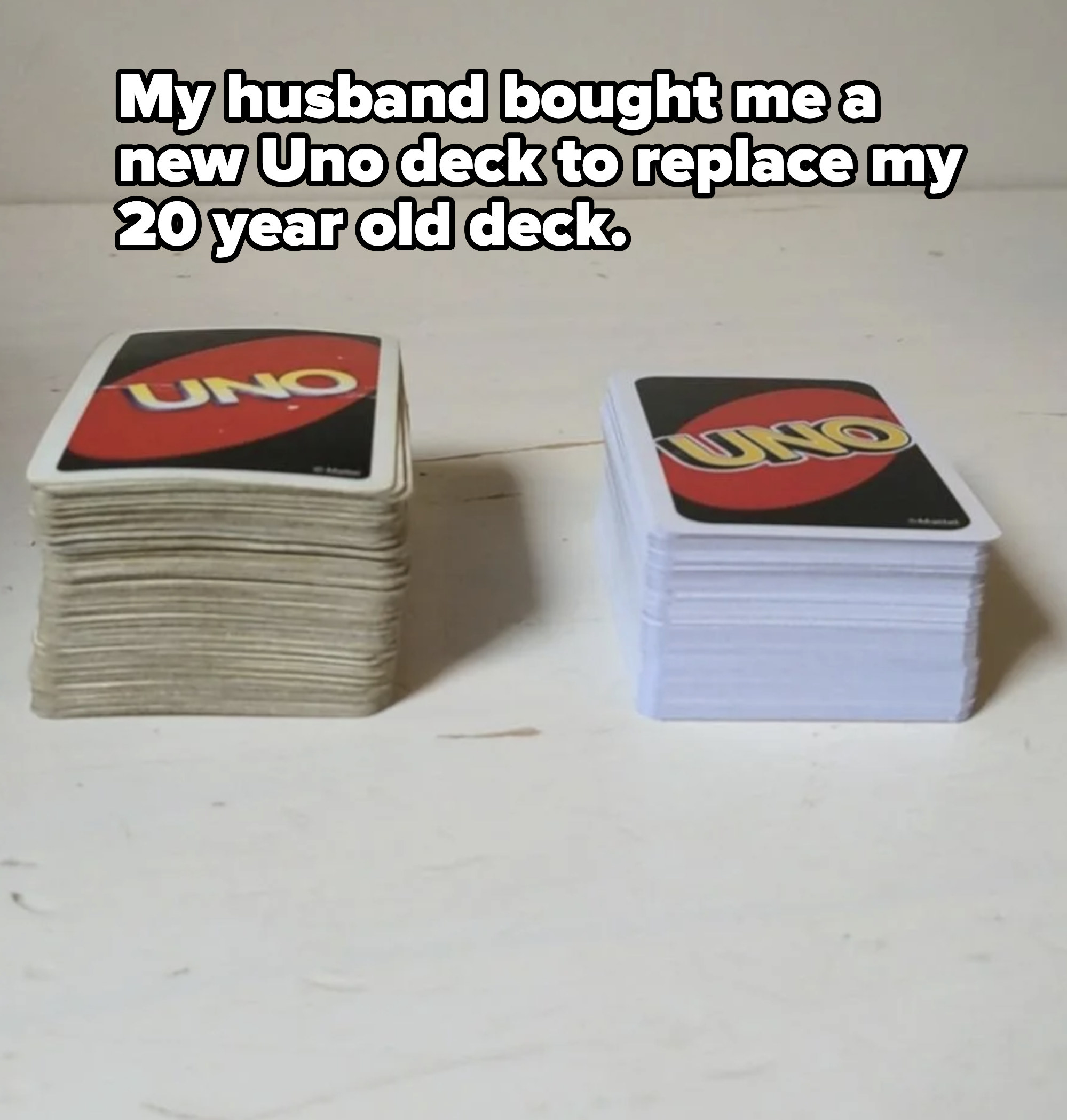Two Uno decks