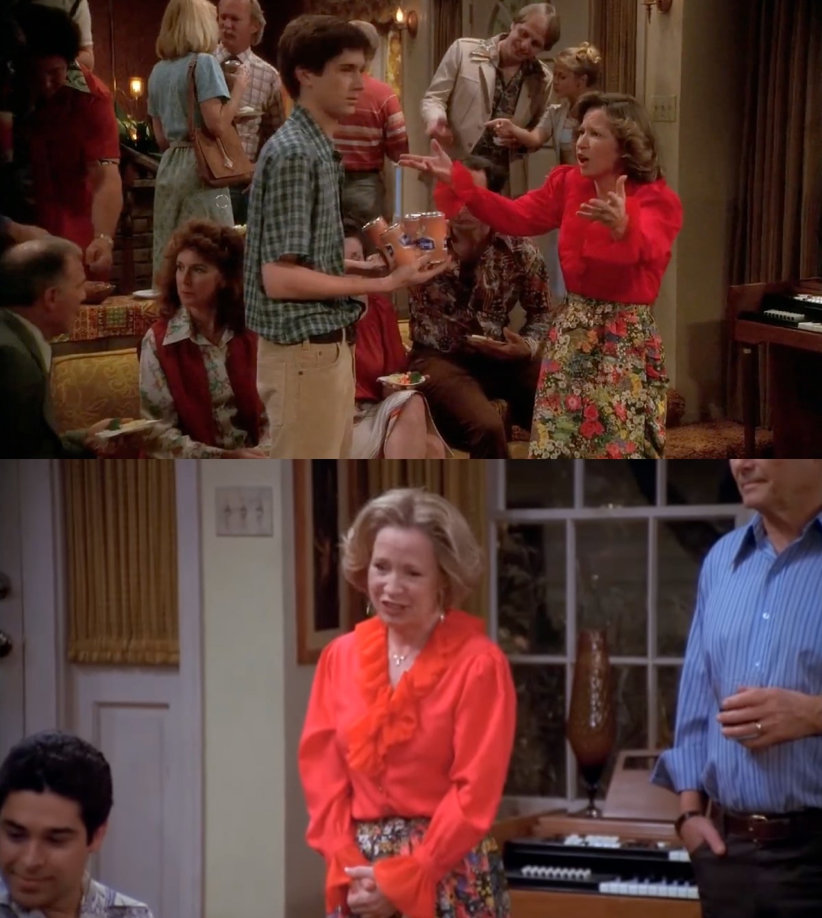 kitty wearing the same outfit in the series premiere and finale of that 70s show