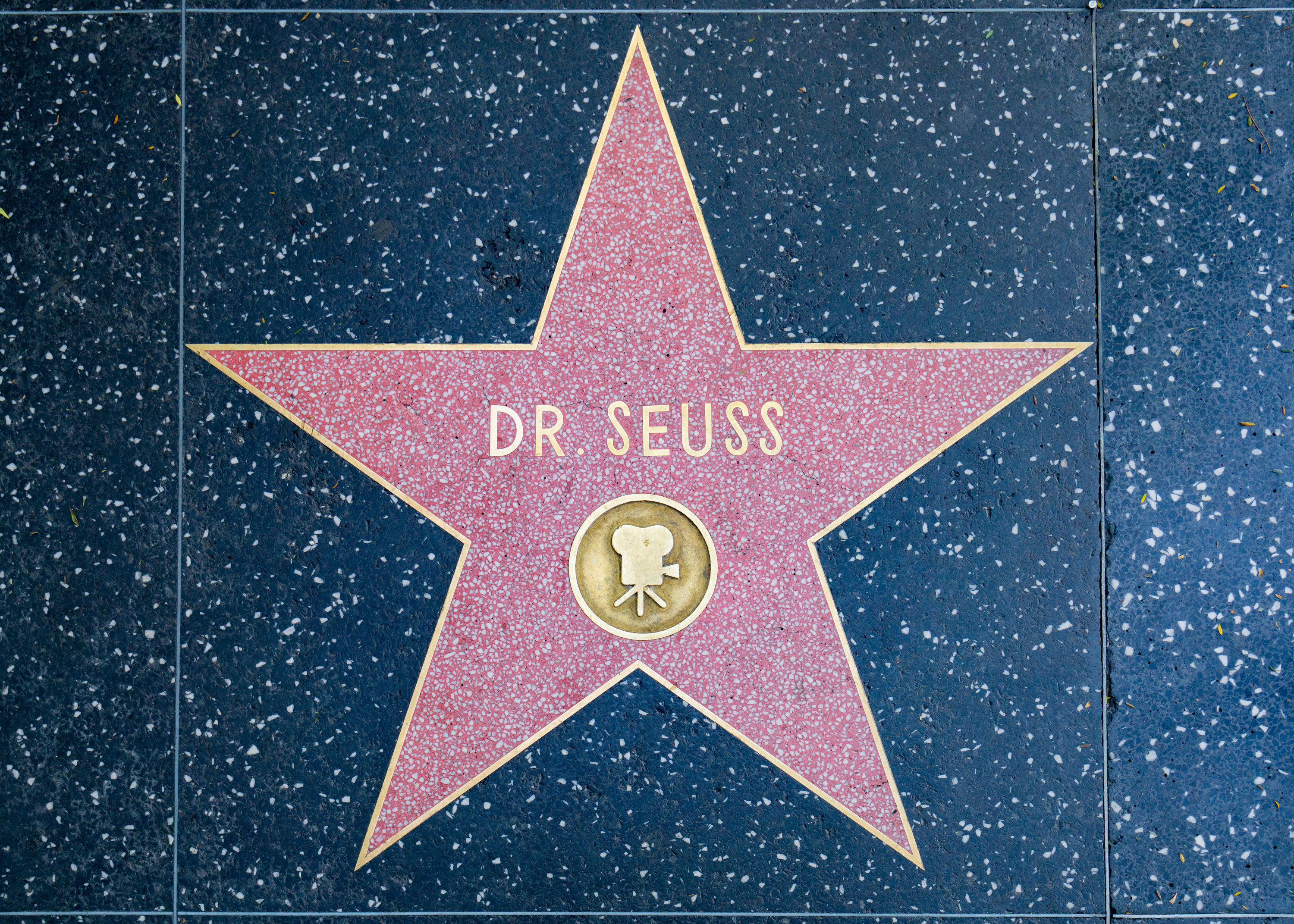 Dr Seuss&#x27;s star on the Hollywood Walk of Fame