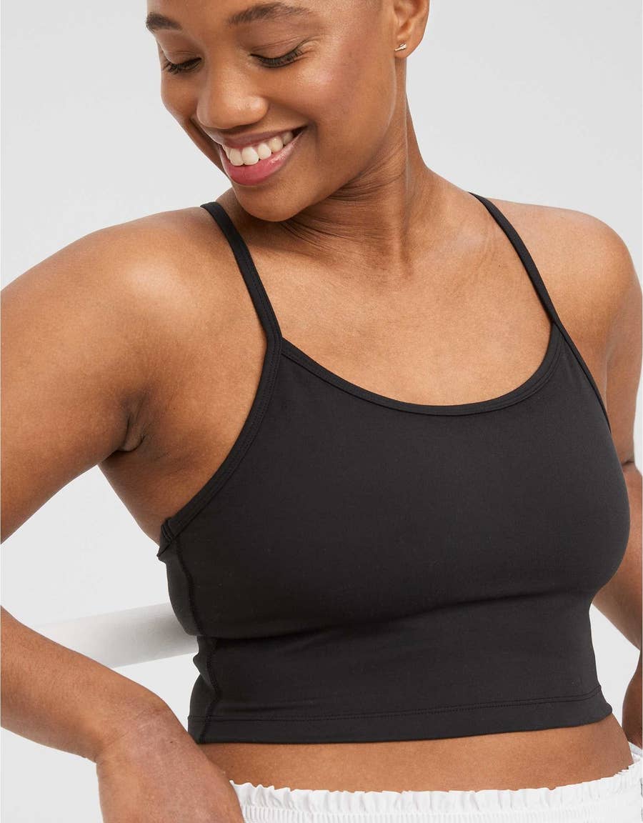 Black Women Bolero Sports Bra Yoga Crop Tops High Impact Workout Run  Racerback