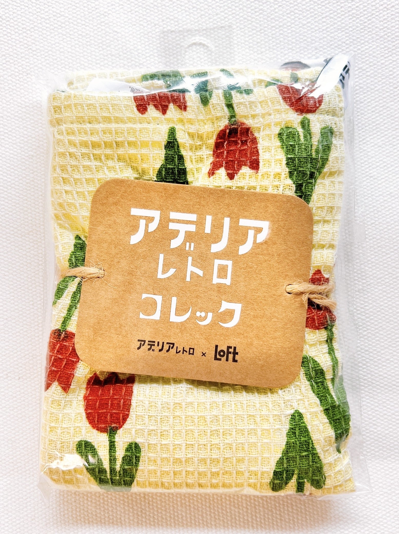 ★Loft(ロフト)のおすすめ雑貨「ディッシュクロス 30×40cm コレック アデリアレトロ【ロフト限定】」レトロなデザインがかわいいキッチングッズ
