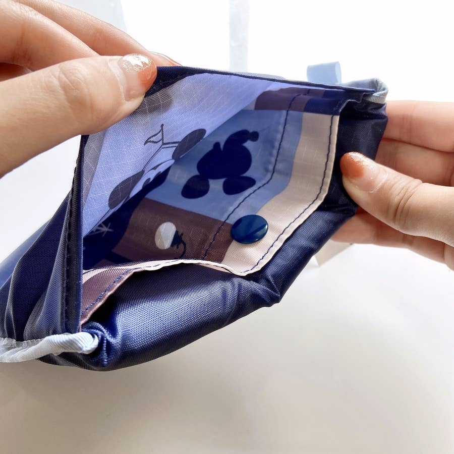 可愛くて毎日使ってる ディズニーランドで見つけた エコバッグ 大容量でむっちゃ便利